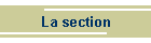 La section